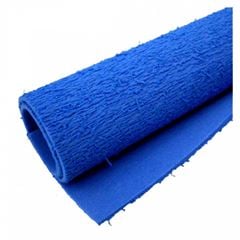 EVA ATOALHADO AZUL ESCURO 40X48CM