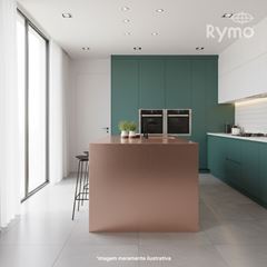 VINIL DECOR ACO ESCOVADO ROSE 0,16X1,22M