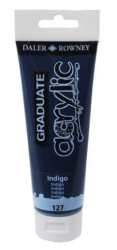 TINTA GRADUATE ACRILICO INDIGO 120ML DAL