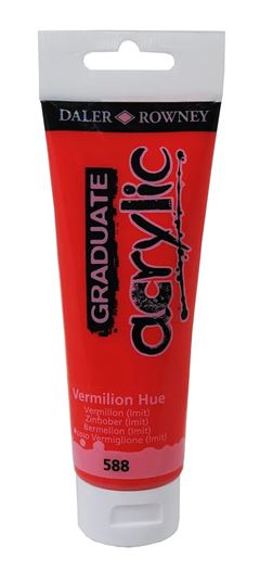 TINTA GRADUATE ACRILICO VERMELHAO HUE 12