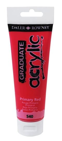 TINTA GRADUATE ACRILICO VERMELHO PRIMARI