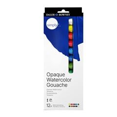 TINTA GUACHE D&R SIMPLY 12ML SET 12 CORE