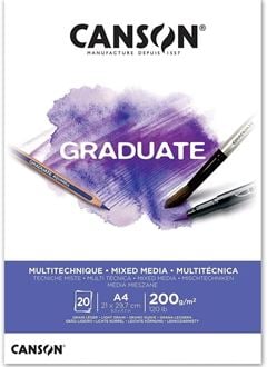 BLOCO DE DESENHO GRADUATE MULTI TECNICA 