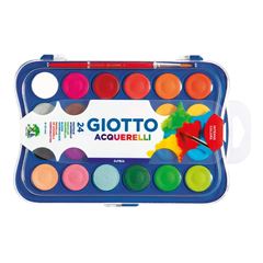 ESTOJO AQUARELA PASTILHA GIOTTO 24 CORES