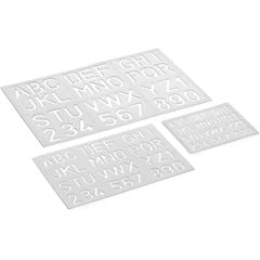 KIT NORMOGRAFO CRISTAL MAXCRIL - 1014000