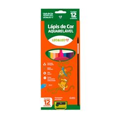 LAPIS 12 COR AQUARELAVEL PINCEL+APONT