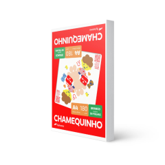 PAPEL CHAMEQUINHO A4 180GM2 C/50FLS