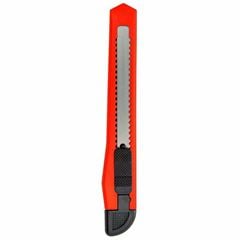 ESTILETE PLASTICO ESTREITO B4001 9MM