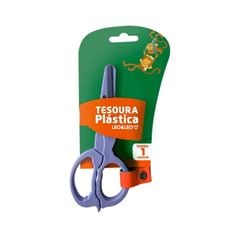 TESOURA ESCOLAR PLASTICA 12,7CM