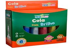 COLA COM BRILHO 6 CORES 20G