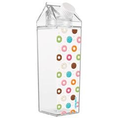 GARRAFA PLASTICA CAIXA DE LEITE DONUTS
