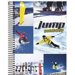 CADERNO UNIVERSITARIO 10X1 200FLS JUMP F