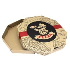 CAIXA EMBALAGEM - PIZZA 25 , 2 CORES PCT