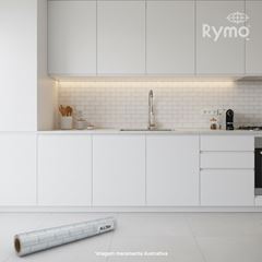 VINIL DECOR METRO BRANCO FOSCO 0,16X1,22