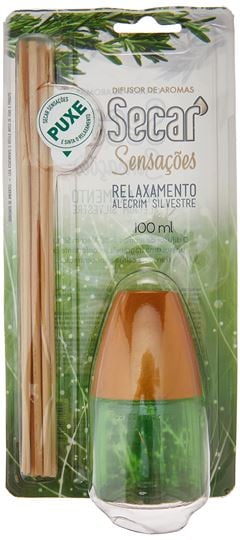 DIFUSOR AROMAS SECAR ALECRIM 100ML