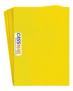 CAPA PP LINE 210X297 AMARELO P/100