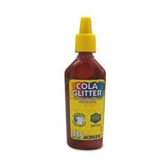 COLA GLITTER DZ/COR ACRILEX VERMELHO - 0