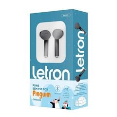 FONE BLUETOOTH BOX PINGUIM PRETO ESTEREO