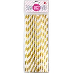 CANUDO DE PAPEL BIO BR/DOURADO 6MMMX200M