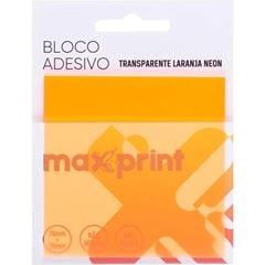 BLOCO CLEARNOTE NEON LARANJA C/50FL
