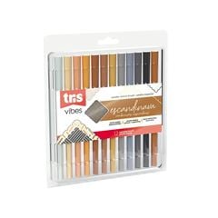 HIDROCOR TRIS VIBES SKETCH SCA 12 CORES 