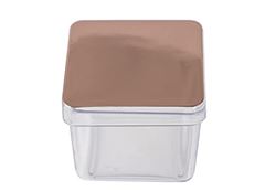 CAIXINHA QUADRADA 5X5 COBRE METALIZADA C