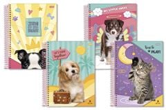 CADERNO ESPIRAL UNIV PET 10X1 160FLS - 6