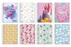 CADERNO ESPIRAL UNIV STELLA 1X1 80FLS -