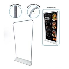 SUPORTE P/ BANNER TIPO PORTA 80X180