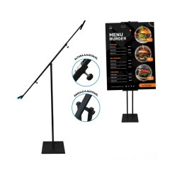 SUPORTE P/ BANNER ESTILO TRIBUNA AJUSTÁV