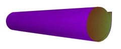 PAPEL CARTAO FOSCO ROXO 48X66