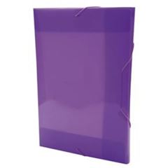 PASTA C/ ELASTICO SOFT OFICIO LILAS