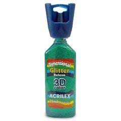 TINTA DIMENISONAL GLITTER VERDE