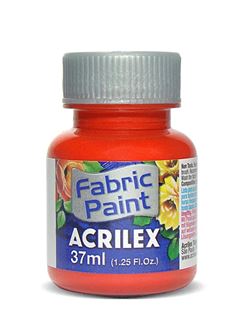 TINTA P/TECIDO FOSCA 37ML VERMELHO VIVO