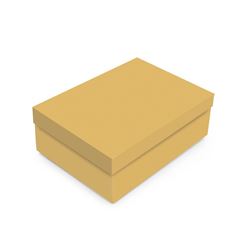 CAIXA C/TAMPA BUTTER YELLOW M 35X25X11