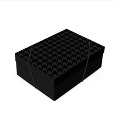 CAIXA C/TAMPA RELEVO TWEED PR 46X33X14