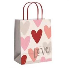 SACOLA PAPEL PASSIONE M 26X19,5X9,5