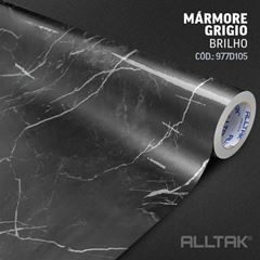 VINIL DECOR MARM GRIGIO BRILHO 0,16X1,22
