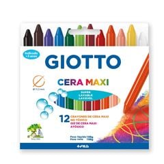 GIZ DE CERA MAXI NEON 12 CORES