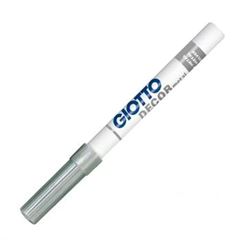 MARCADOR GIOTTO DECOR METAL PRATA