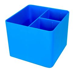 PORTA OBJETOS FULL COLOR AZUL 3 DIV