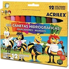 BIG CANETINHAS ABELINHAS C/12 CORES