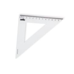 ESQUADRO 21X45 POLIPROPILENO FLEXIVEL