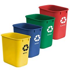 CESTO P/LIXO MEIO AMBIENTE 24 LT C/4