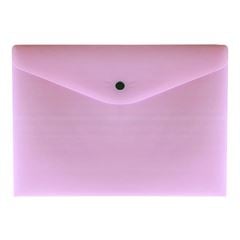 ENVELOPE C/BOTAO A4 SERENA ROSA PASTEL