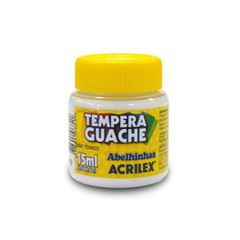 TINTA TEMPERA GUACHE 15ML BRANCO