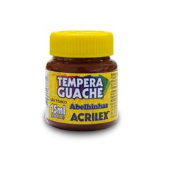 TINTA TEMPERA GUACHE 15ML MARROM