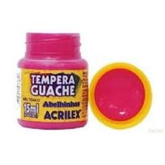 TINTA TEMPERA GUACHE 15ML ROSA