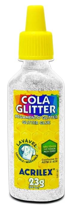 COLA GLITTER CRISTAL23G ACRILEX