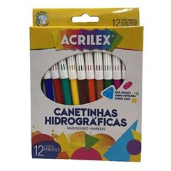 CANETINHA HIDROGRAFICA C/12 CORES